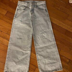 Girls Old Navy High-Rise Super Baggy Wide-Leg Jeans - Size 8